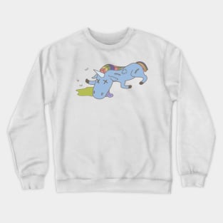 dead unicorn Crewneck Sweatshirt